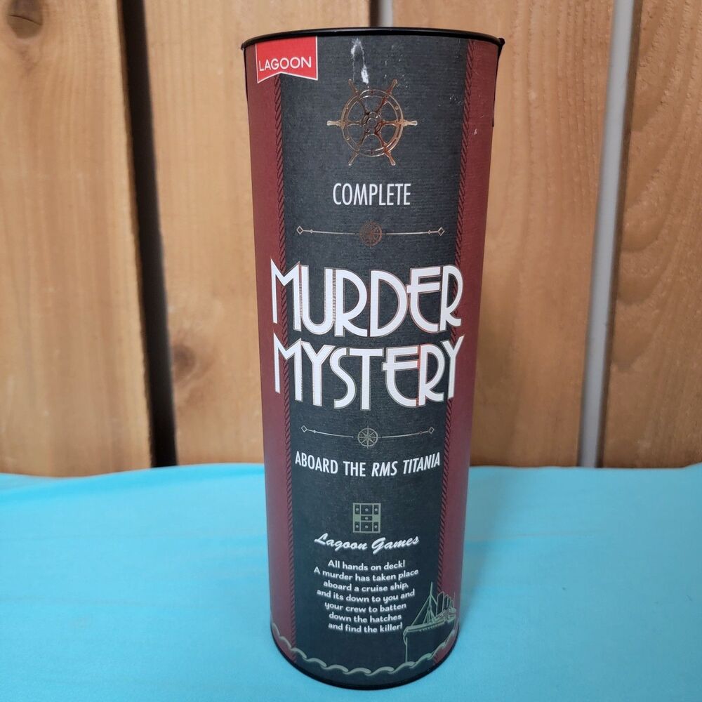 NEW Lagoon Group Murder Mystery Aboard RMS Titania 6 Players TITANIC sister ship